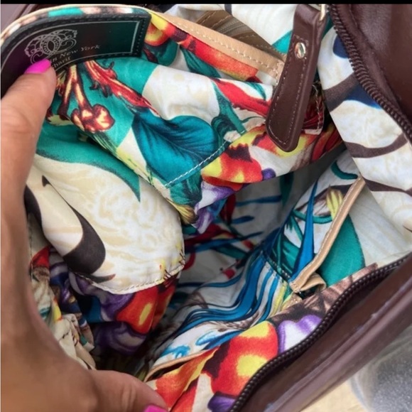 VINTAGE SHARIF Faux Fur Shoulder Bag/Satchel - Picture 6 of 12